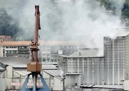 Un incidente con ácido y humo en una fábrica de Zorroza eleva el rechazo vecinal