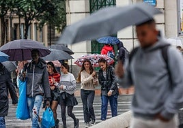 El paraguas será un aliado esta tarde en Euskadi.