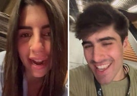 Naiara y Martin envían un mensaje a los fans de 'OT' que acudan al concierto de esta noche en Bilbao