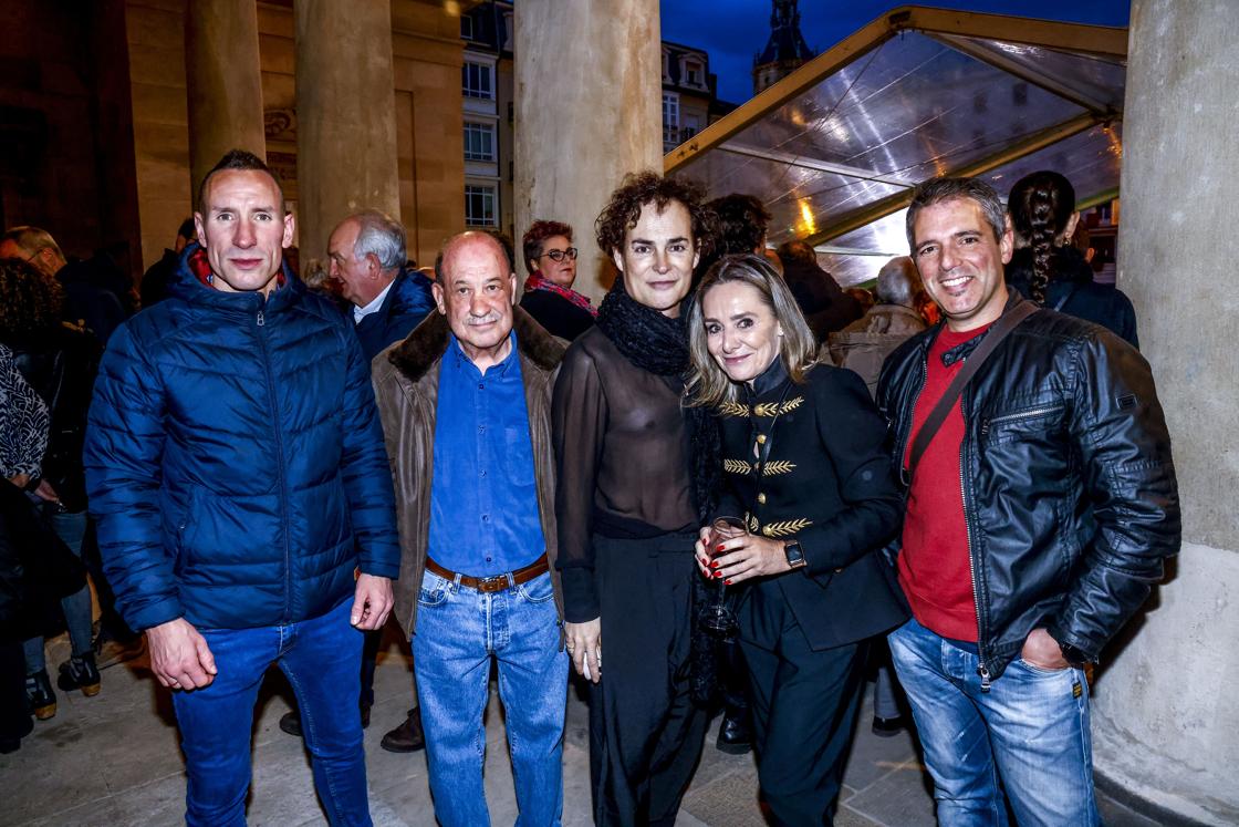 Sergio 'Dinamita' Sánchez, Satur García, Iker Ortiz Zárate, Elena Llanos y Raúl Marcos.