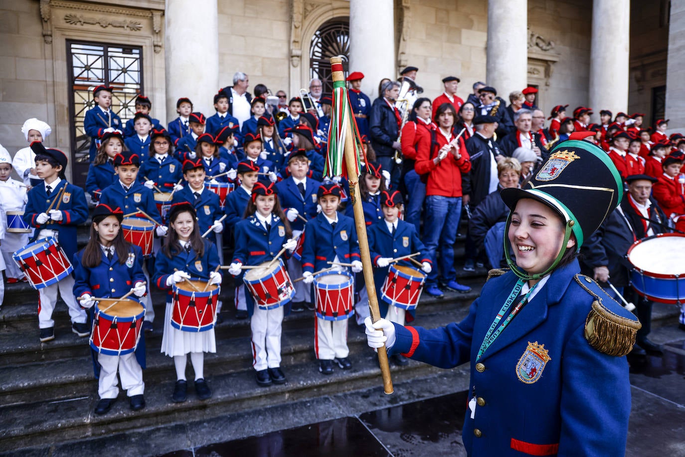 La Tamborrada de San Prudencio también es cosa de pequeños