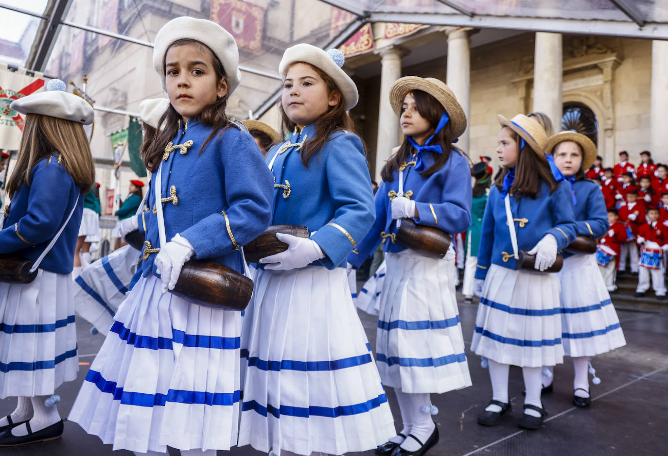 La Tamborrada de San Prudencio también es cosa de pequeños