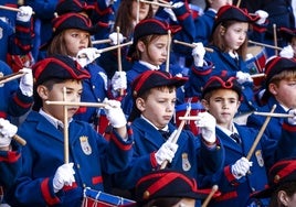 La Tamborrada de San Prudencio también es cosa de pequeños