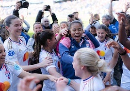 Damaris, a la izquierda, volverá a jugar en San Mamés