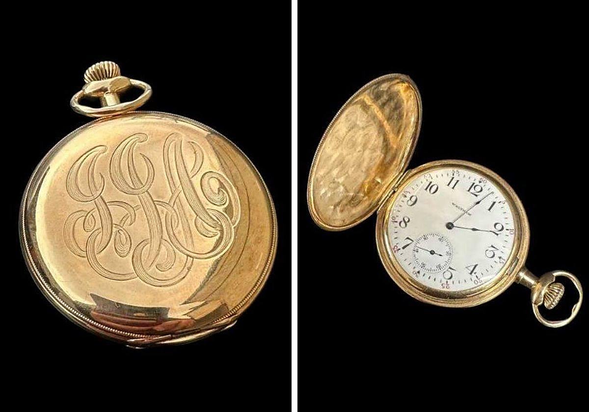Venden el reloj de oro del pasajero más rico del 'Titanic' por una cifra récord