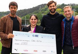 El jugador de la Real con el que Fernando Llorente ha ganado un torneo de pádel