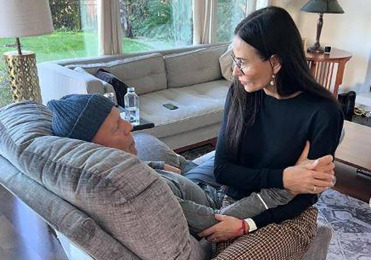 Demi Moore se prepara para el «último adiós» a Bruce Willis: «Es agridulce e inspirador»