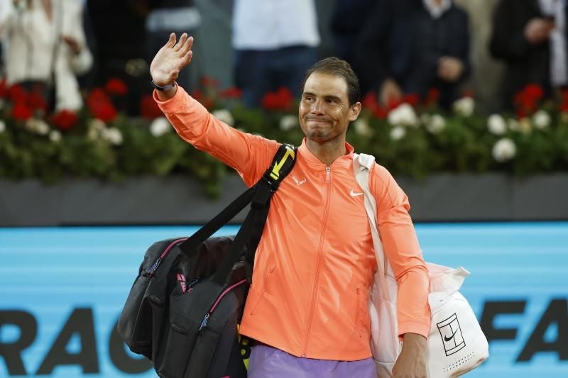 Nadal se despide de Madrid