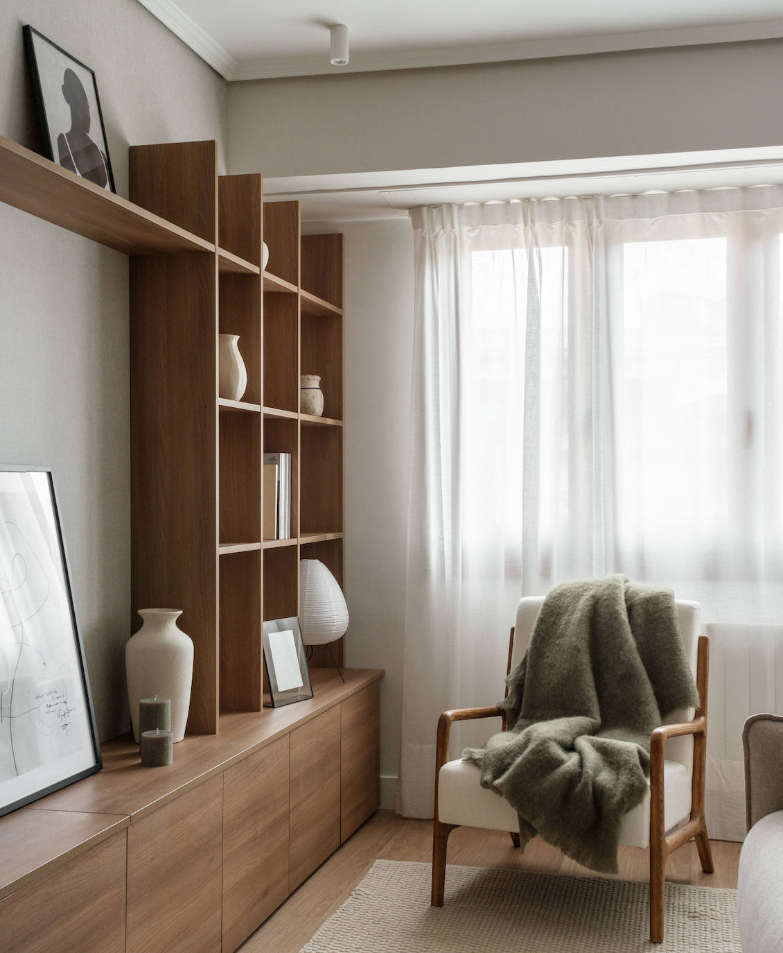 La casa de &#039;Cuéntame&#039; de 50 metros convertida en piso moderno y luminoso en Bilbao