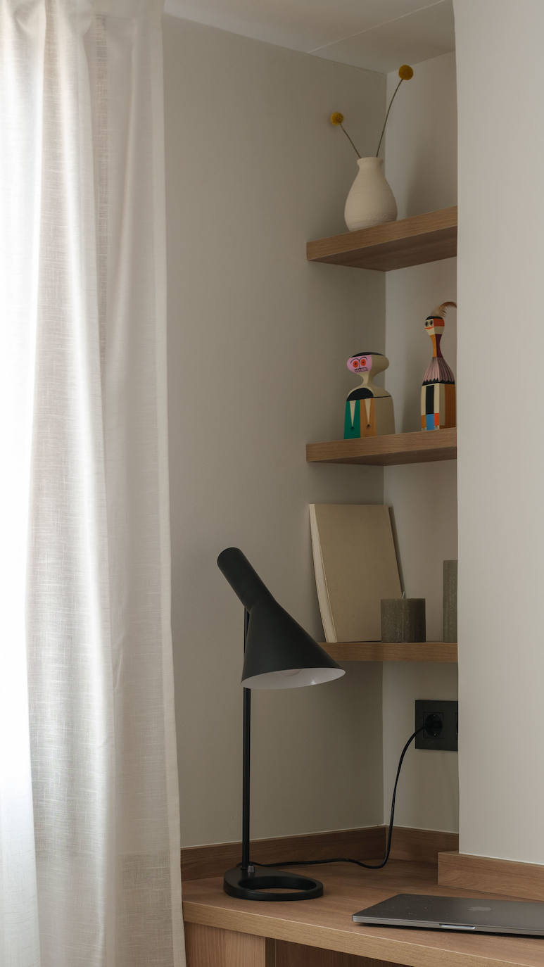 La casa de &#039;Cuéntame&#039; de 50 metros convertida en piso moderno y luminoso en Bilbao