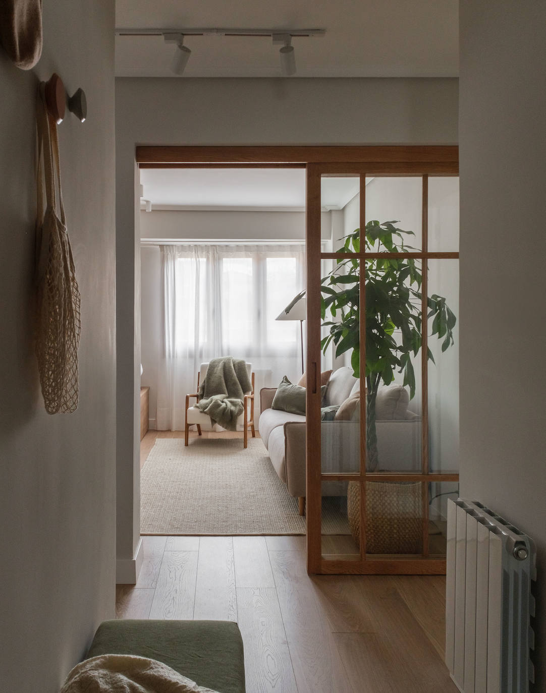 La casa de &#039;Cuéntame&#039; de 50 metros convertida en piso moderno y luminoso en Bilbao