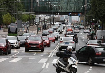 Las restricciones para acceder en coche al centro de Bilbao entrarán en vigor el 15 de junio