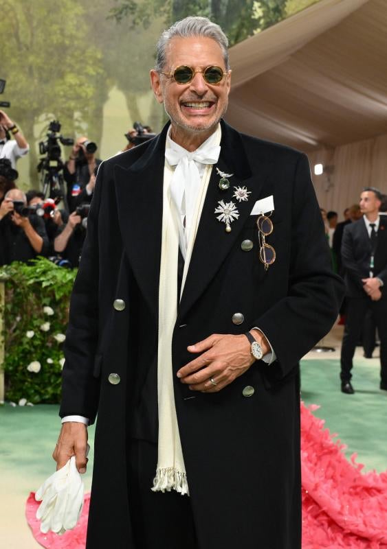 El actor Jeff Goldblum.