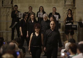 Una actuación anterior en la Catedral de Santa María.