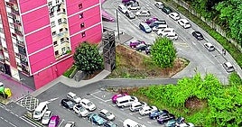 El ascensor de San Antonio permitirá mejorar la accesibilidad del barrio y dará acceso a la senda verde.