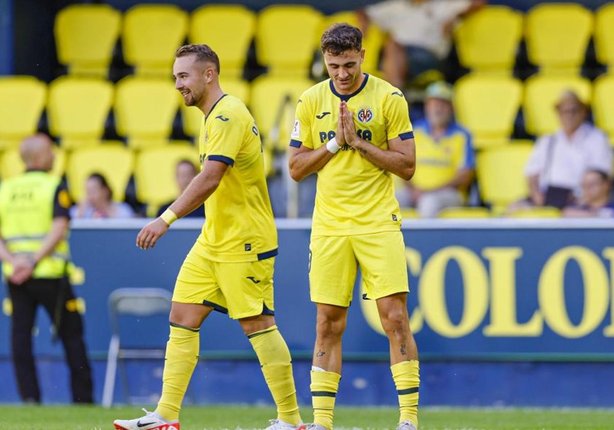 Ontiveros y Forés, las amenazas del Villarreal B al Amorebieta