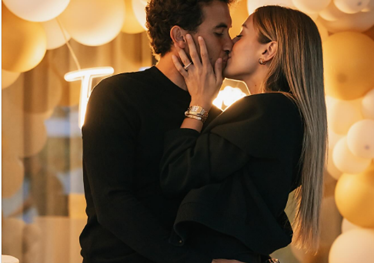 La dulce felicitación de cumpleaños de Luis Milla a Andrea Sesma