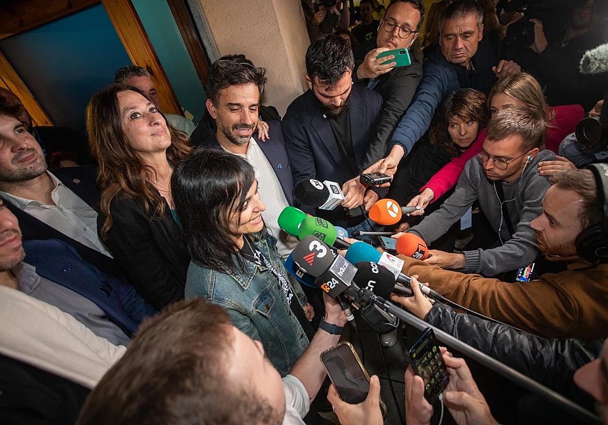 Sílvia Orriols, tras los resultados electorales.