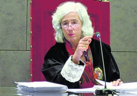Garbiñe Biurrun, presidente de la Sala de lo Social del Tribunal Superior de Justicia del País Vasco.
