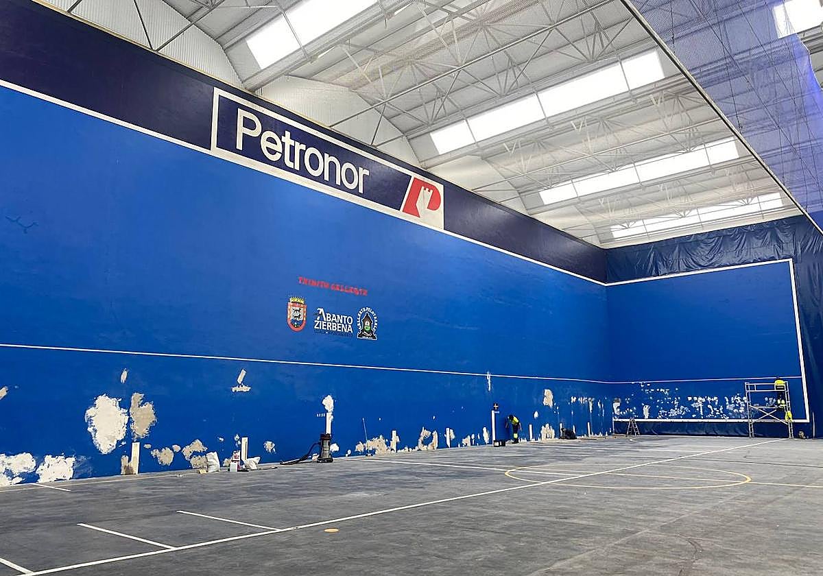 Aún quedan algunos remates para terminar los trabajos y reabrir las instalaciones.