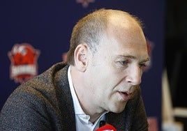 Félix Fernández, durante su comparecencia.