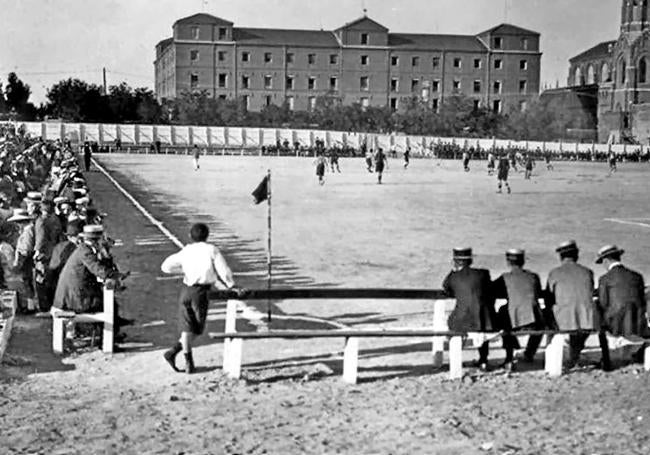 Campo en Chamberí donde jugaba el club madrileño.