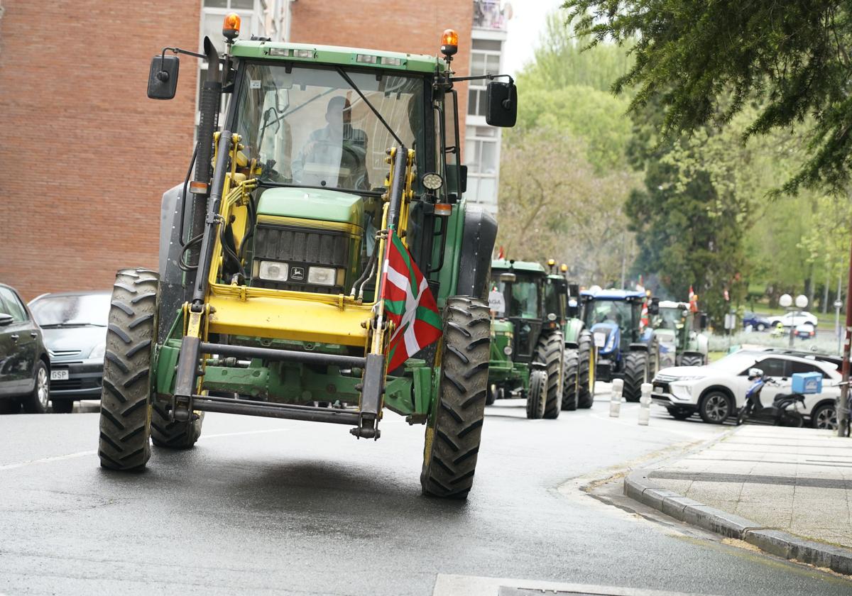 Las tractoradas volverán a Vitoria el próximo 1 de junio.