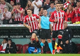 Ander Herrera y Berenguer saltan al campo el domingo ante el Sevilla.