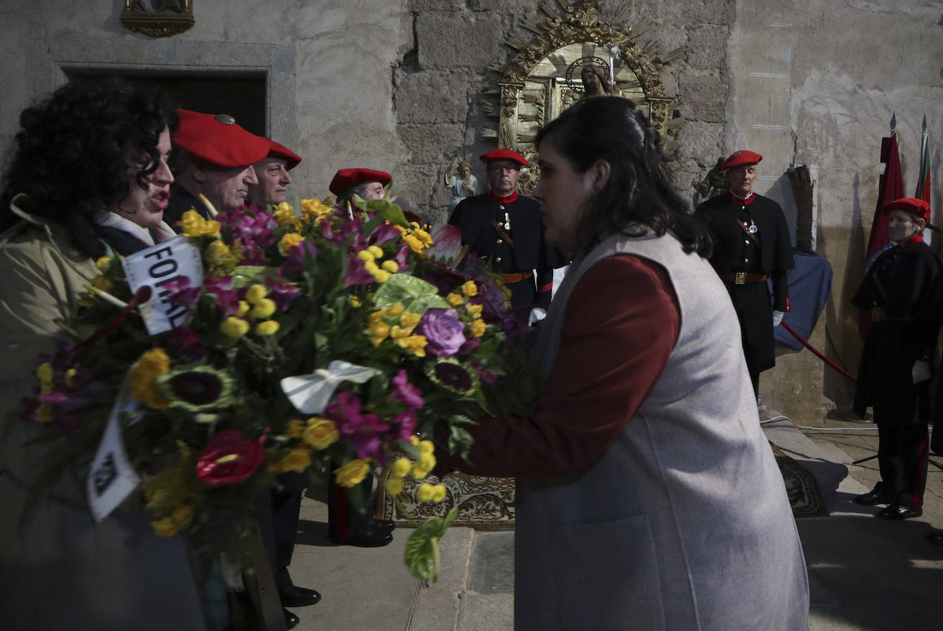 El homenaje al primer miñón alavés muerto en acto de servicio en Fuentesaúco