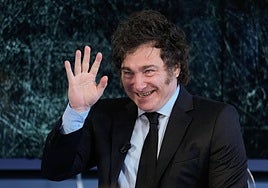 El presidente de Argentina, Javier Milei.