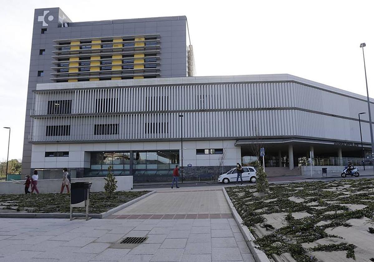 Imagen de la fachada del hospital de Urduliz.
