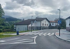 Imagen del renovado tramo accesible entre Durango y Abadiño