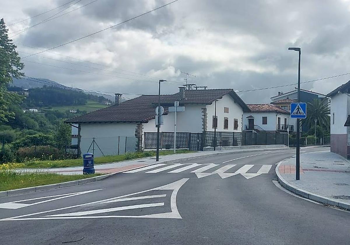 Imagen del renovado tramo accesible entre Durango y Abadiño