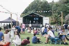 Una de las ediciones del festival de música local que se celebra en el Puerto Viejo de Getxo.