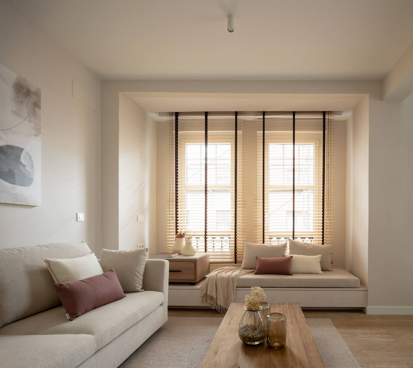 Un piso de 100 metros en el Ensanche de Bilbao en el que la cocina es la estrella