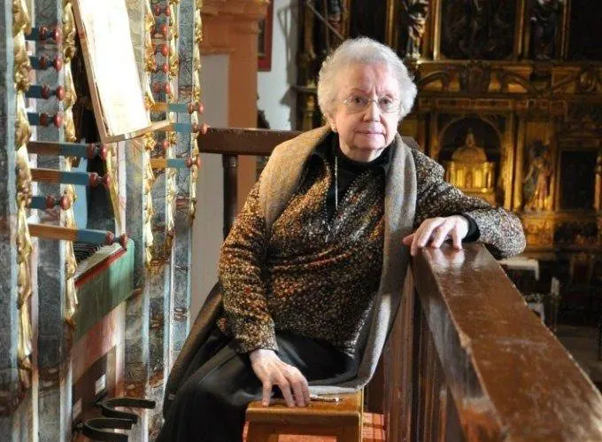 La organista de 98 años Montserrat Torrent actuará el 30 de mayo.
