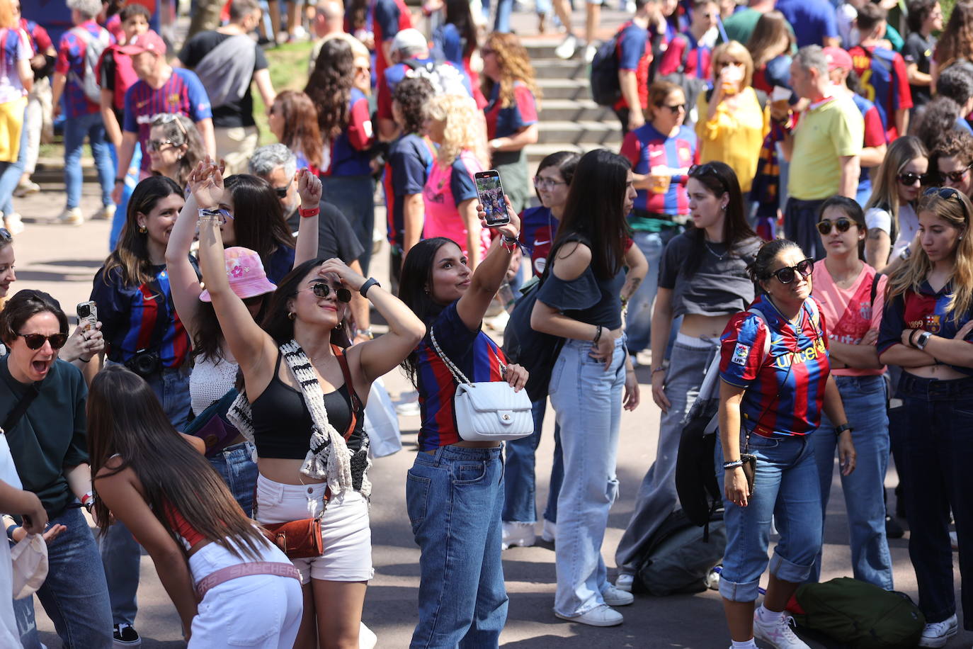 La final de la Champions League femenina, en fotos