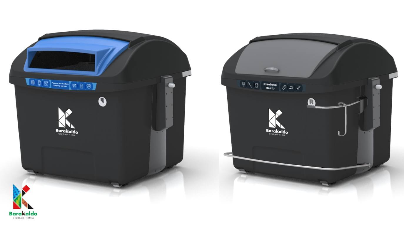 Infografía de los nuevos contenedores que se instalarán en la localidad.