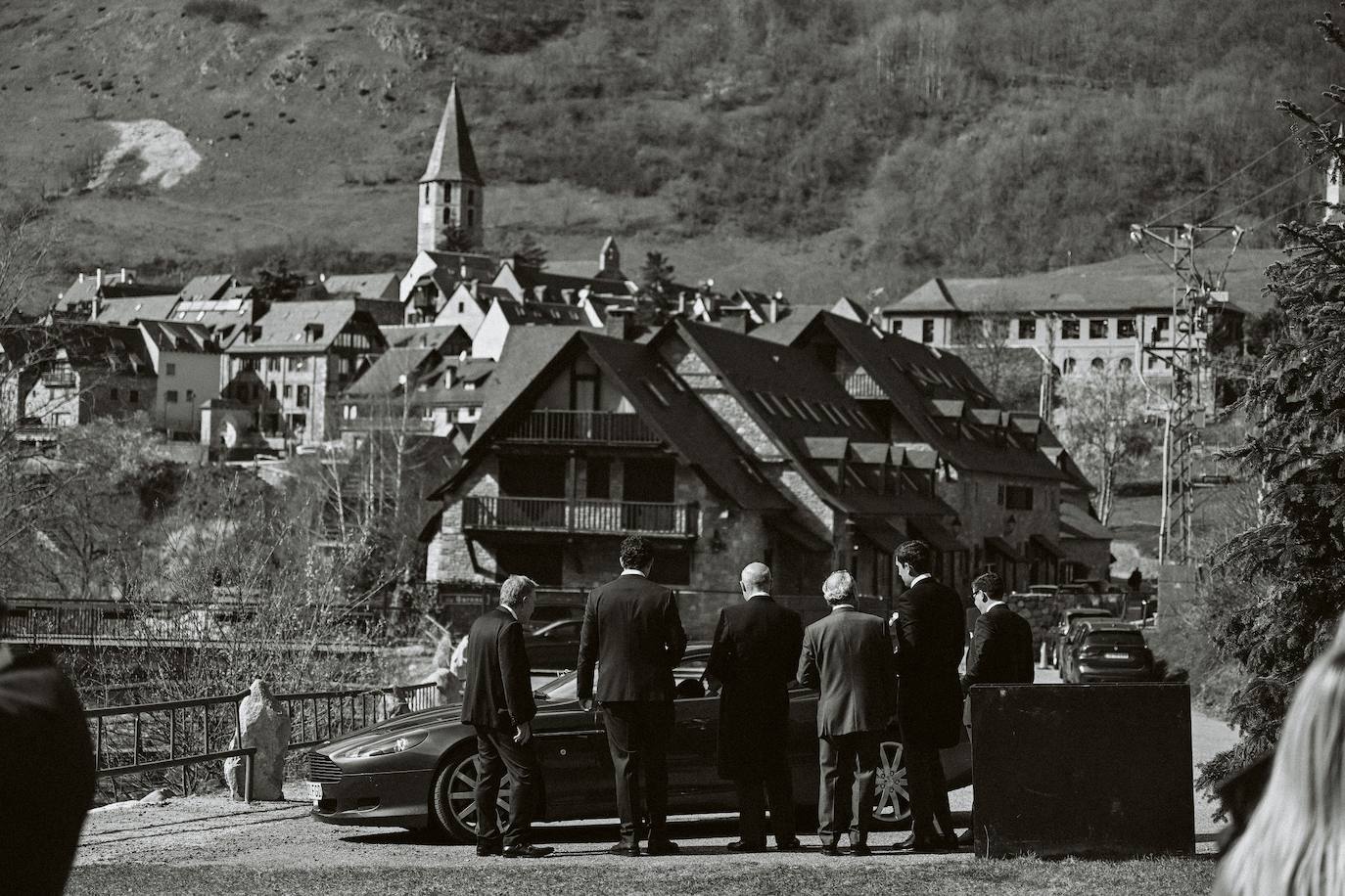 La boda de cuento de una interiorista bilbaína en Baqueira Beret