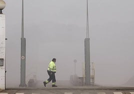 Las imágenes del incendio de Goiain