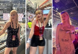 Maialen Grijalba en los diferentes conciertos de Taylor Swift.