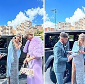 Ana Montoya, la novia de Iker Muniain, luce un diseño de Alicia Rueda