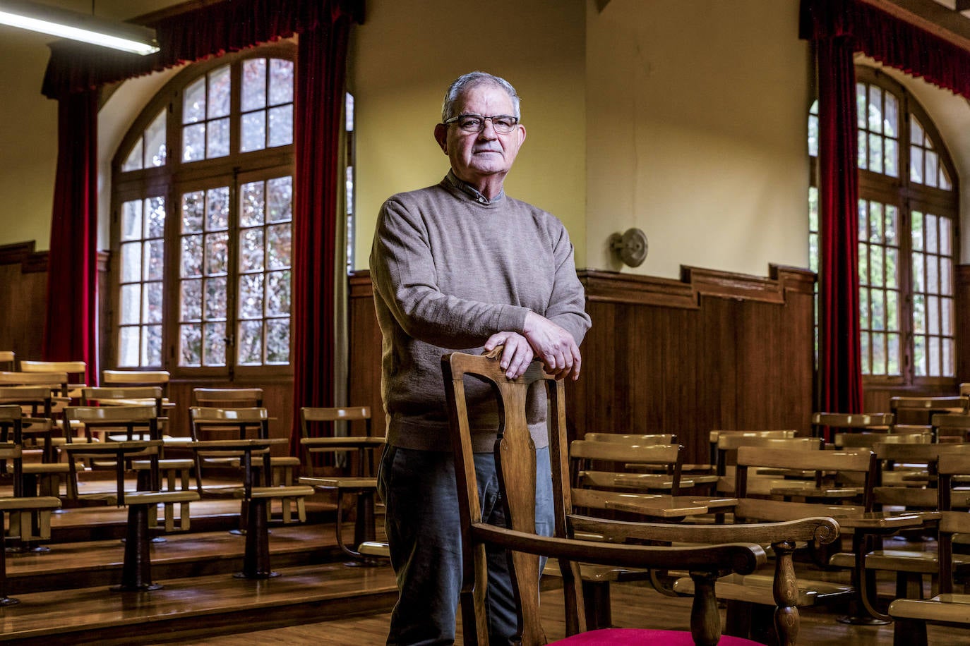 José Antonio Badiola, muy respetado en los círculos religiosos vitorianos, era decano de la Facultad desde 2012.