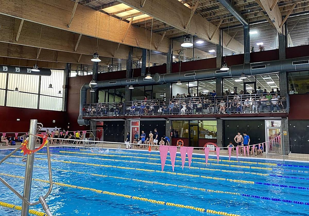 La piscina del polideportivo de Sopela.