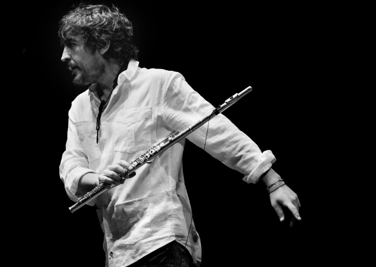 Pablo de Lope, flautista y saxofonista que visita la capital alavesa este jueves.