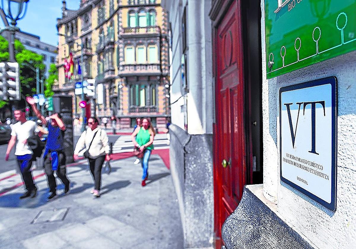 La más céntrica. Con capacidad para cuatro personas, el piso se encuentra a un paso del Palacio Chávarri, junto a Moyua.