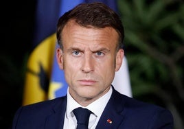 Emmanuel Macron, presidente de Francia.