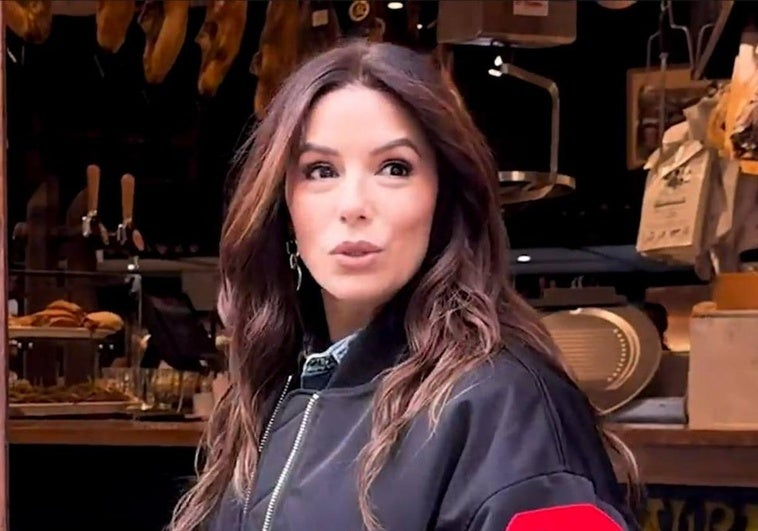 Eva Longoria, encantada con la gastronomía vasca: «¿La gilda? 'Delicious'»