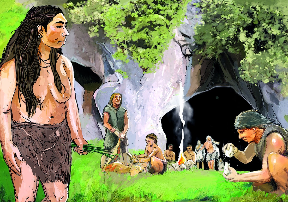 'Andere', una mujer neandertal de hace más de 150.000 años, los restos humanos más antiguos hallados en Bizkaia