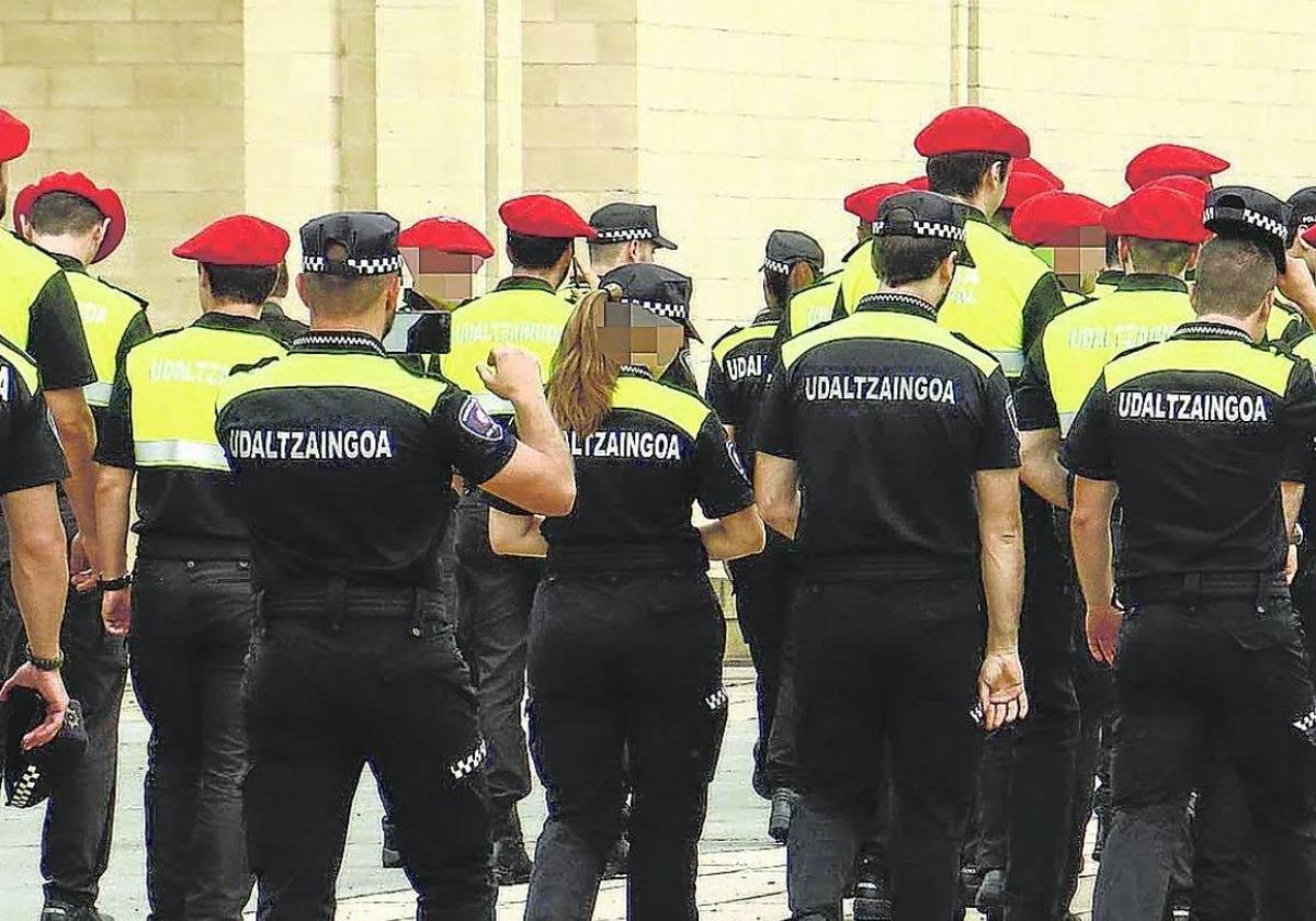 Convocan una manifestaciónde policías locales de Bilbao el lunes en la plaza Moyua